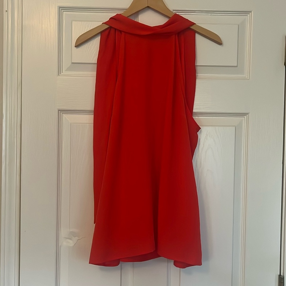 Red blouse